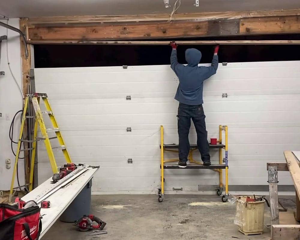 Garage Door Track Replacement Calgary