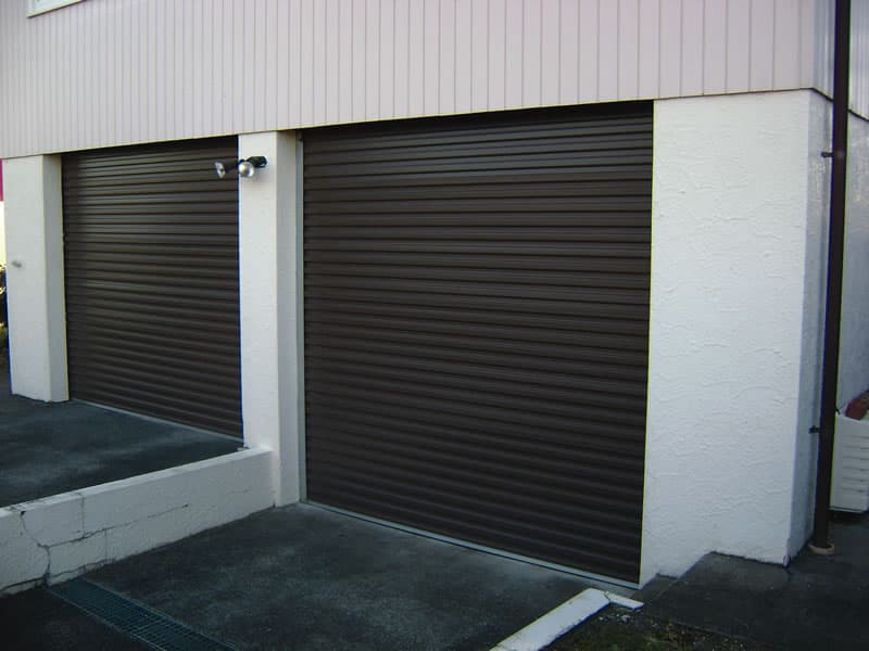 steel roller garage door
